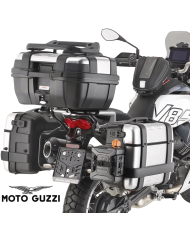 KIT DE FIJACION MALETAS LATERALES GIVI PLO8209MK MOTO GUZZI V85 TT | Fijaciones Maletas de moto | %brands%