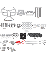 KIT DE FIJACION MALETAS LATERALES GIVI PLO8209MK MOTO GUZZI V85 TT | Fijaciones Maletas de moto | %brands%