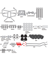KIT DE FIJACION MALETAS LATERALES GIVI PLO8209CAM MOTO GUZZI V85 TT | Fijaciones Maletas de moto | %brands%