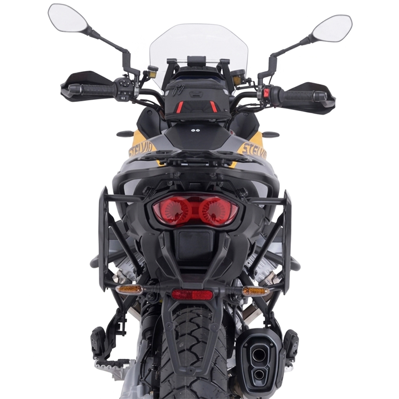 PACK MALETAS LATERALES + BAUL + SOPORTES SW-MOTECH DUSC MOTO GUZZI ADV.17.624.65000/B | Maletas laterales de moto | %brands%