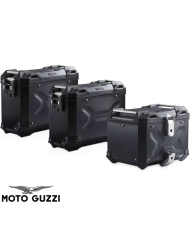 PACK MALETAS LATERALES + BAUL + BOLSAS + SOPORTES SW-MOTECH MOTO GUZZI ADV.17.624.75000/B | Maletas laterales de moto | %brands%