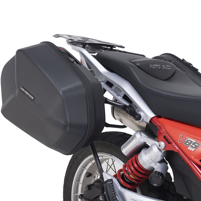 KIT DE FIJACION MALETAS LATERALES SW-MOTECH MOTO GUZZI KFT.17.632.30000/B | Fijaciones Maletas de moto | %brands%