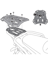 KIT DE FIJACIÓN POSTERIOR SW-MOTECH ADVENTURE-RACK MOTO GUZZI GPT.17.632.19000/B | Fijaciones Top Case de moto | %brands%