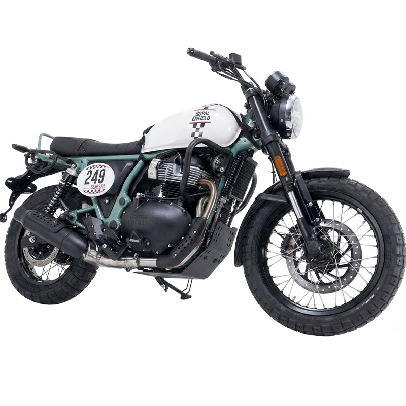 DEFENSAS DE MOTOR SW-MOTECH CRASH BAR ROYAL ENFIELD BEAR/CONTINENTAL GT 650 SBL.41.010.10000/B | Protectores de motor de moto | %brands%