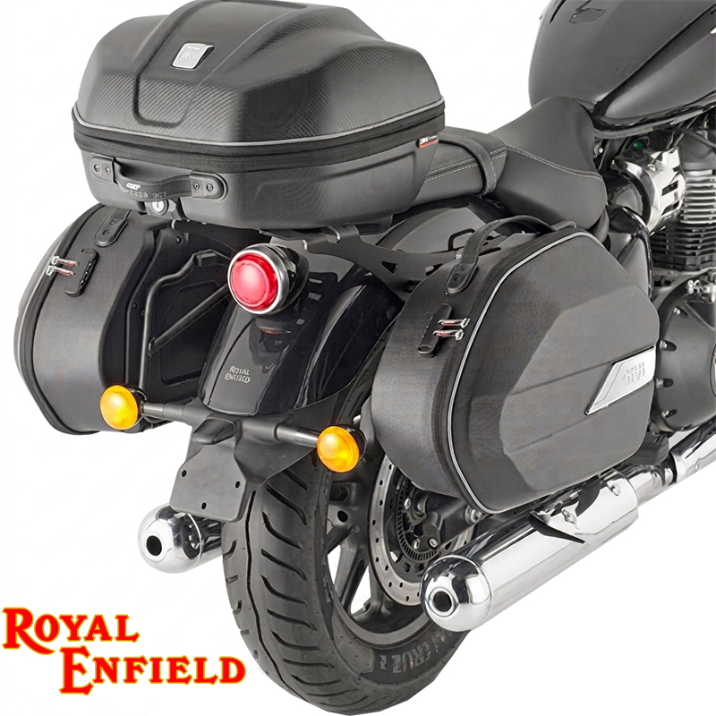KIT DE FIJACION MALETAS LATERALES GIVI PL9058 ROYAL ENFIELD SUPER METEOR 650