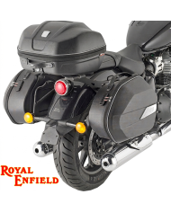 KIT DE FIJACION MALETAS LATERALES GIVI PL9058 ROYAL ENFIELD SUPER METEOR 650 | Fijaciones Maletas de moto | %brands%