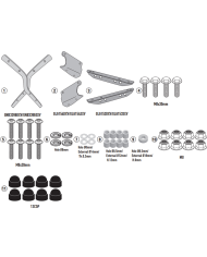 KIT DE FIJACIÓN POSTERIOR GIVI SR9063 ROYAL ENFIELD BEAR 650 | Fijaciones Top Case de moto | %brands%