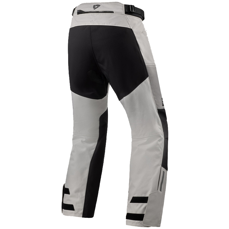 PANTALONES REVIT OUTBACK 5 H2O PLATA/NEGRO TIRO CORTO | Invierno de moto | %brands%
